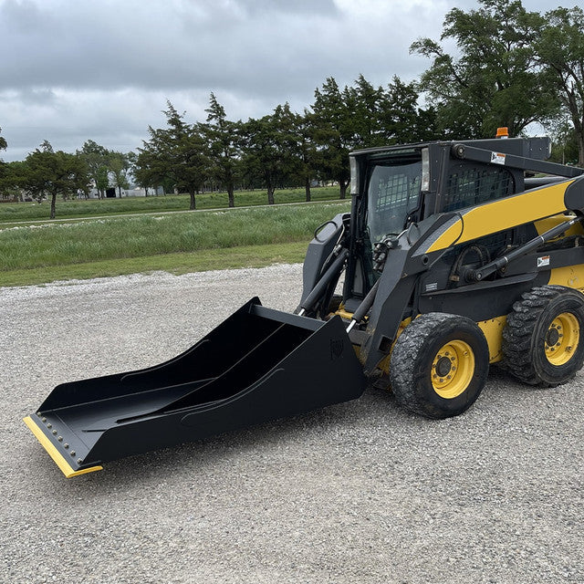 Skid Steer Conveyor Cleaning Bucket - Maxx Attachments
