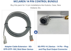 McLaren - 8 Pin Control Kit - Cat ABC, ASV & Terex - Skid Steer Genius