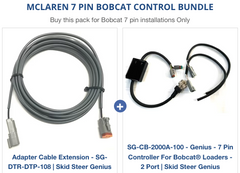 McLaren - Bobcat 7 Pin CAN Attachment Kit - Skid Steer Genius