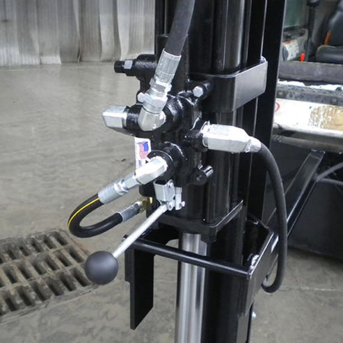 Mini Log Splitter for Skid Steer - Blue Diamond