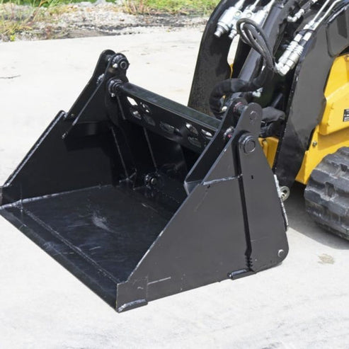 Skid Steer Mini 4-In-1 Bucket - Blue Diamond