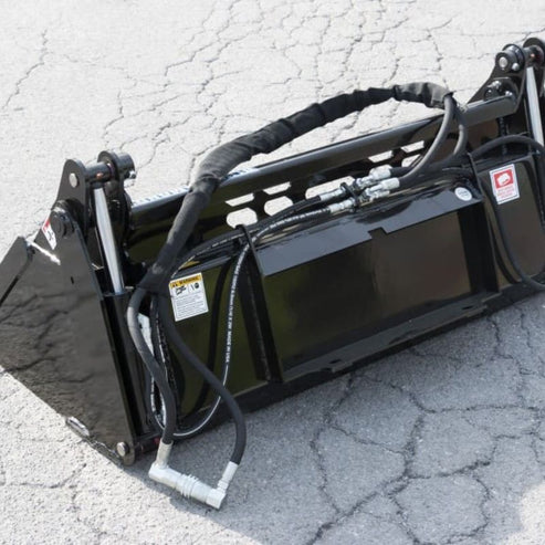 Skid Steer Mini 4-In-1 Bucket - Blue Diamond