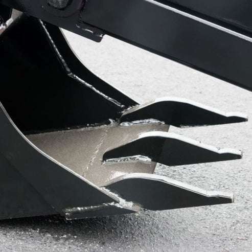 Compact Mini Backhoe Attachment for Skid Steers - Blue Diamond