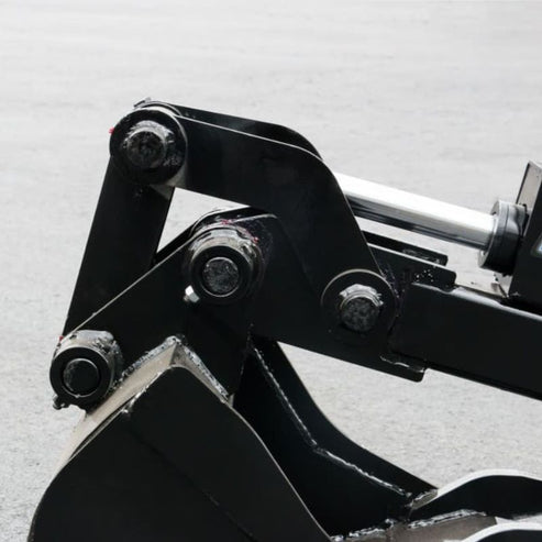 Compact Mini Backhoe Attachment for Skid Steers - Blue Diamond