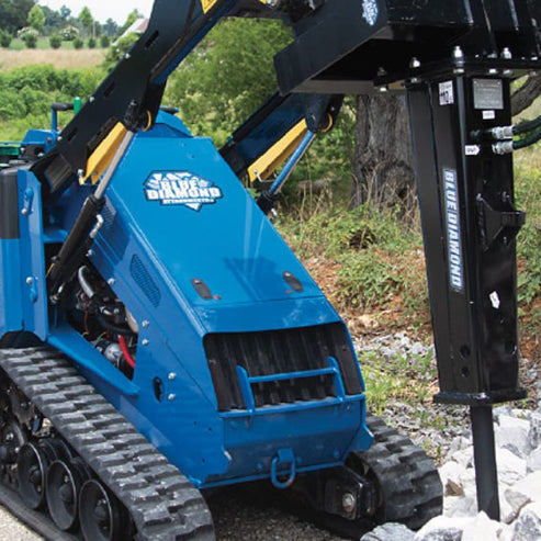 Mini Hydraulic Breaker for Compact Equipment - Blue Diamond