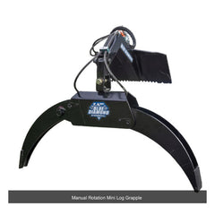 Mini Log Grapple for Loaders - Blue Diamond