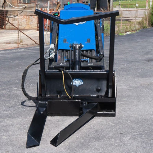 Skid Steer Mini Nursery Forks - Blue Diamond