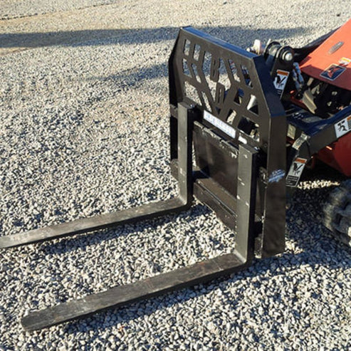 Compact Mini Pallet Fork Loader Attachment | Blue Diamond