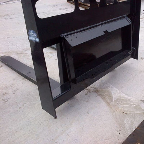 Compact Mini Pallet Fork Loader Attachment | Blue Diamond