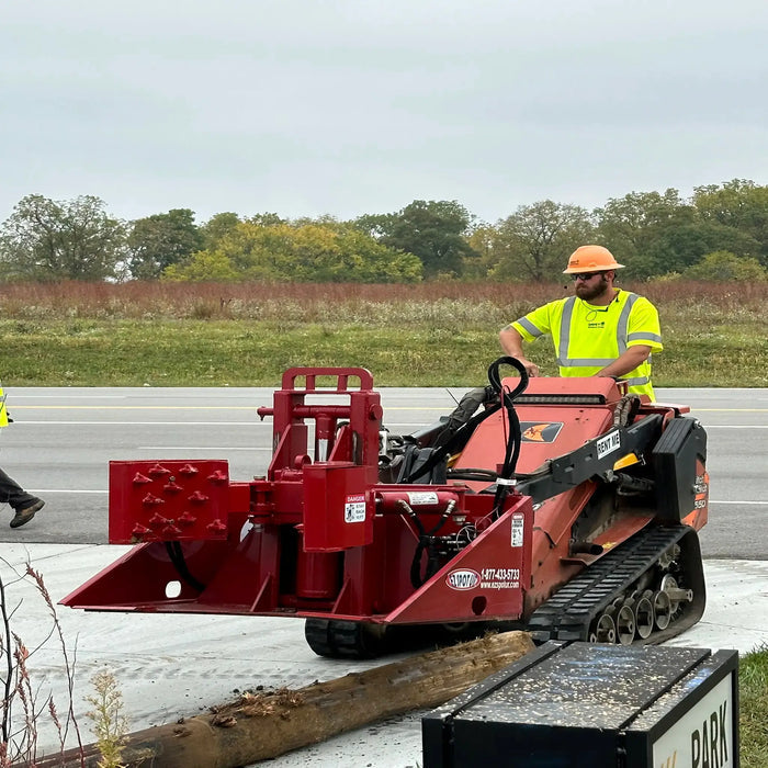 Mini Pole Jack Attachment for Skid Steers - EZ Spot UR