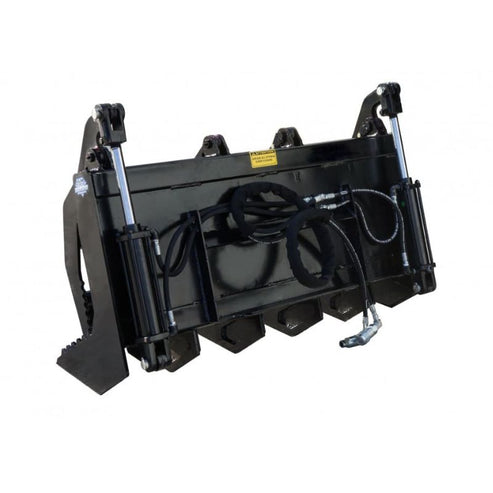 Mini Rake Grapple for Loaders - Blue Diamond
