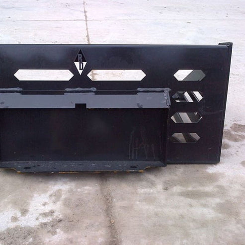 Skid Steer Mini Rock Bucket | Blue Diamond
