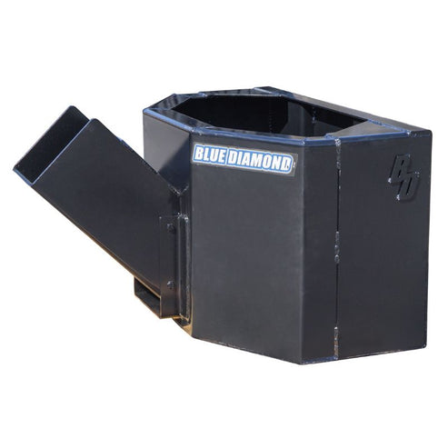 Skid Steer Mini Concrete Bucket - Blue Diamond