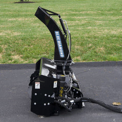 Mini Snow Blower Skid Steer Attachment - Blue Diamond