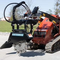 Mini Stump Grinder Attachment - Blue Diamond