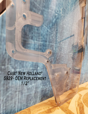 New Holland Skid Steer Forestry Door - L & C Series | Shields Lexan Polycarbonate