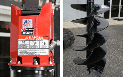 Auger for Skid Steer | Mclaren Industries