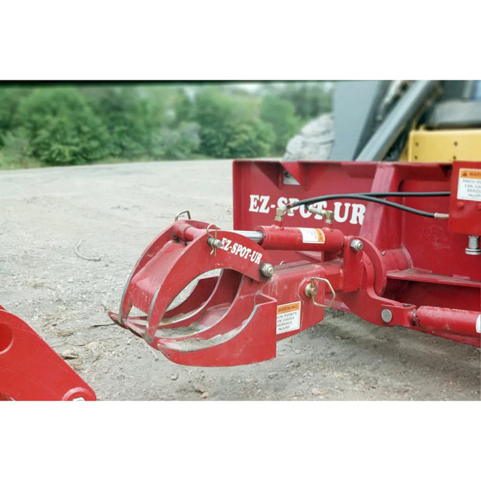 Rock and Pole Claw Skid Steer Attachment - EZ Spot UR