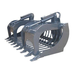 Rod Rock Grapple for Skid Steers - Haugen Attachments