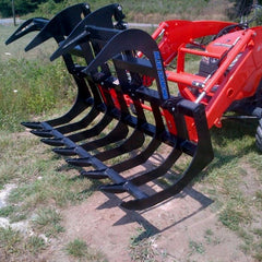Root Grapple Light Duty for Heavy Loader - Blue Diamond