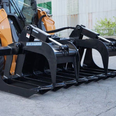 Severe Duty Root Grapple for Heavy Equipment - Blue Diamond