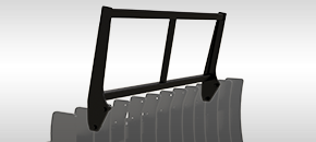 84" Skid Steer Root Rake - Digga