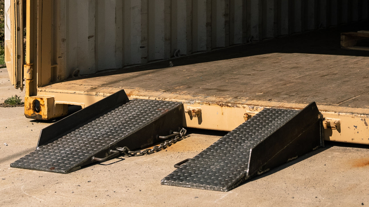 Container Ramps - Equipment Lock