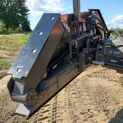 Skid Steer Grading Blade with Tilt Plate - Skeer