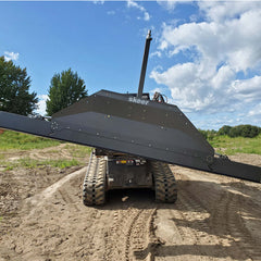 Skid Steer Grading Blade with Tilt Plate - Skeer