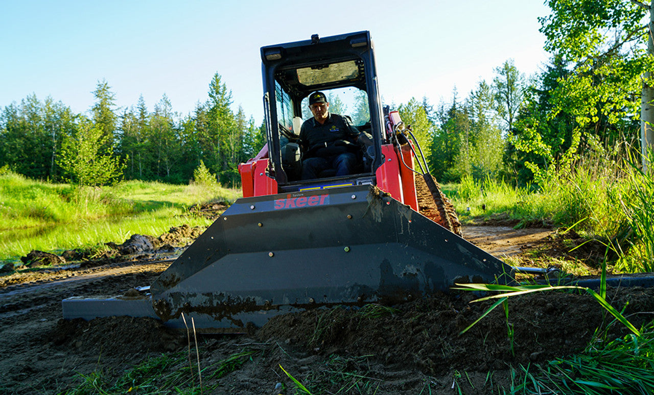 Pro Plus Skid Steer Grader Attachment - Skeer