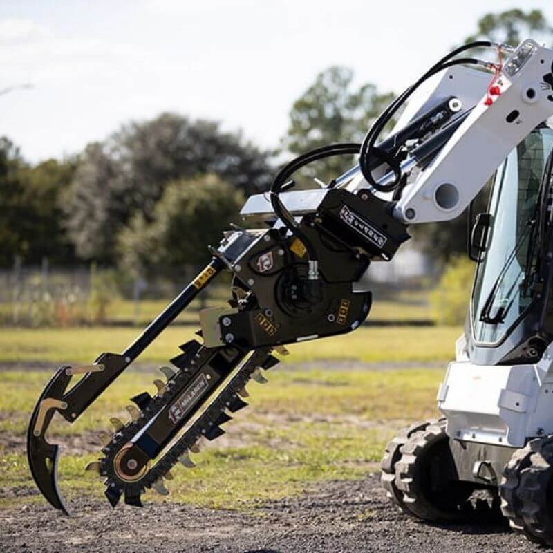 Skid Steer Angle Broom | McLaren Industries