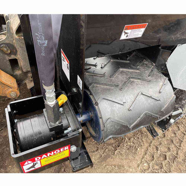 Skid Steer Dual Side Flow Bucket - Top Dog Attachments