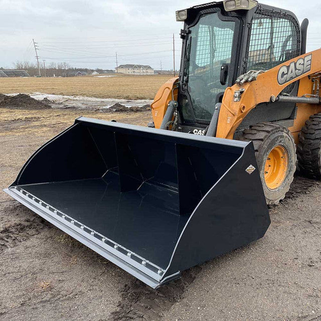 Skid Steer Grain Bucket - Top Dog Attachments