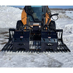 Skid Steer HD Brush Bucket With Grapple - Top Dog Attachments