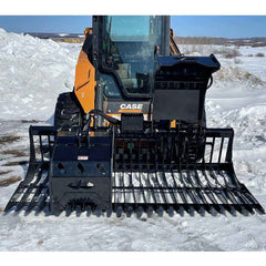 Skid Steer HD Brush Bucket With Grapple - Top Dog Attachments