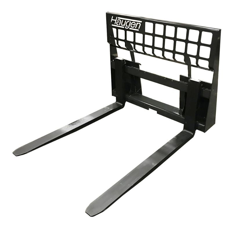 Pallet Forks for Skid Steers - Haugen Attachments