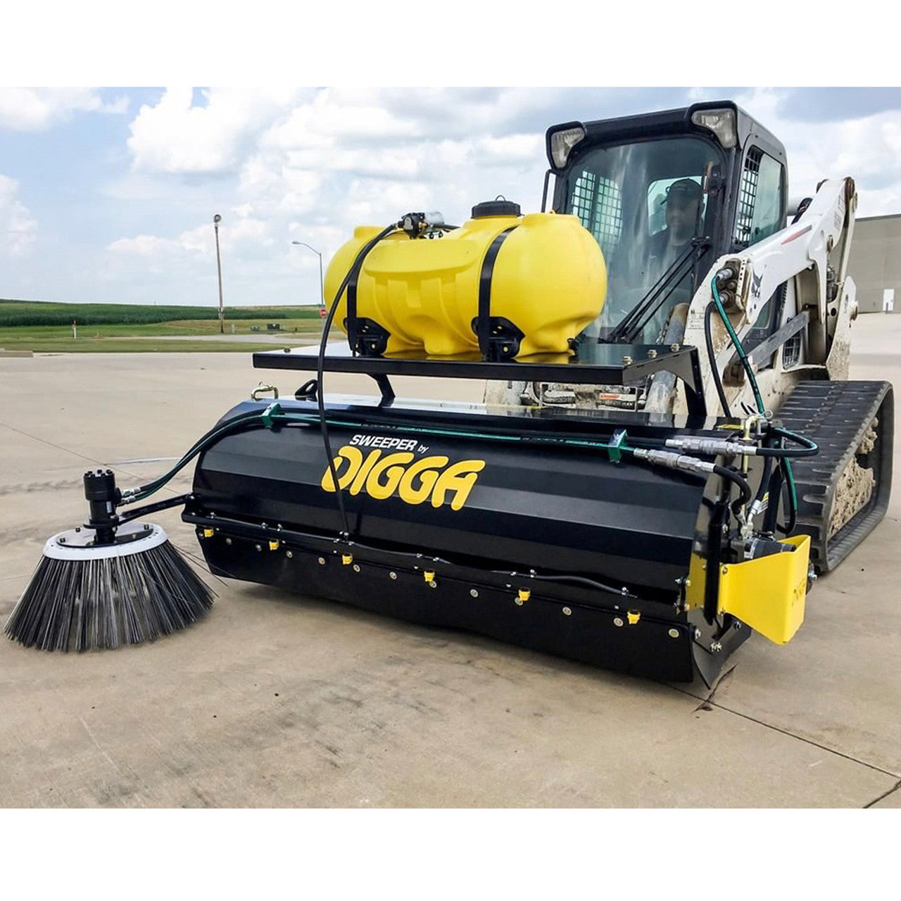 Skid Steer Pickup Broom - Digga