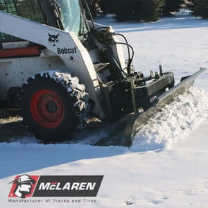 Skid Steer Snow Plow Blade | McLaren Industries