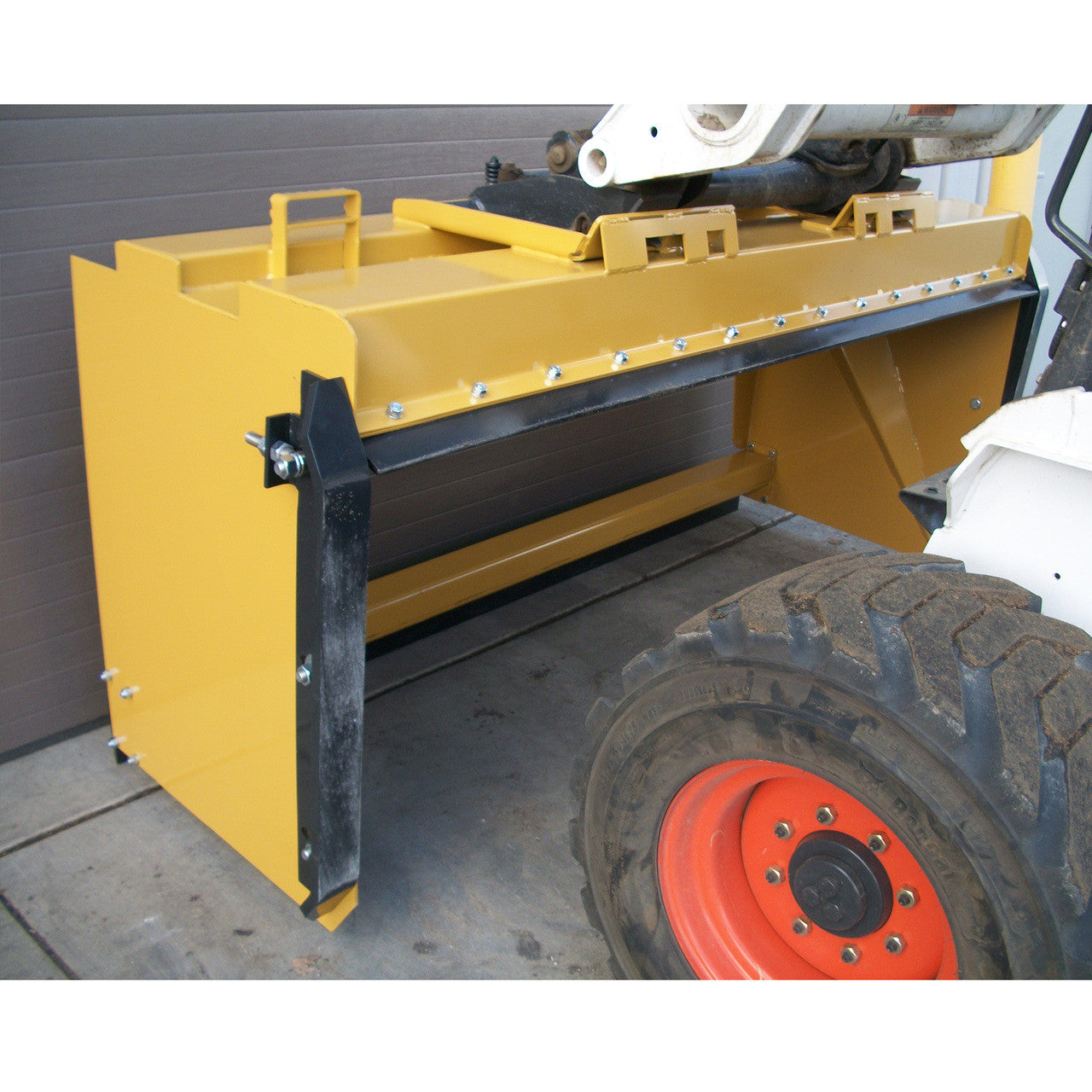 Skid Steer Snow Pusher Attachment - Haugen Attachments