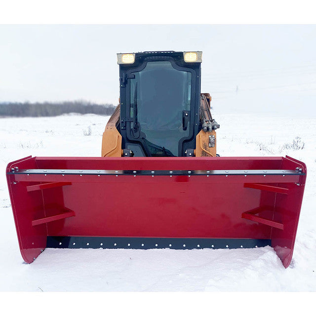 Skid Steer Snow Pusher - Top Dog Attachments