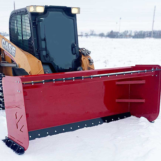 Skid Steer Snow Pusher - Top Dog Attachments