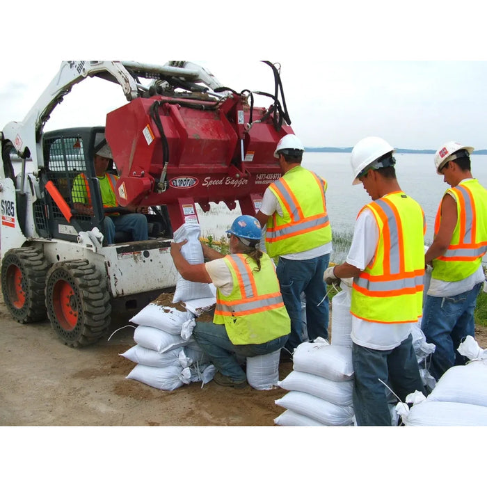 Skid Steer Speed Bagger Attachment - EZ Spot UR