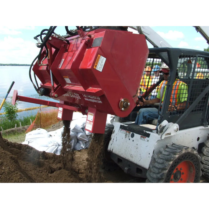 Skid Steer Speed Bagger Attachment - EZ Spot UR