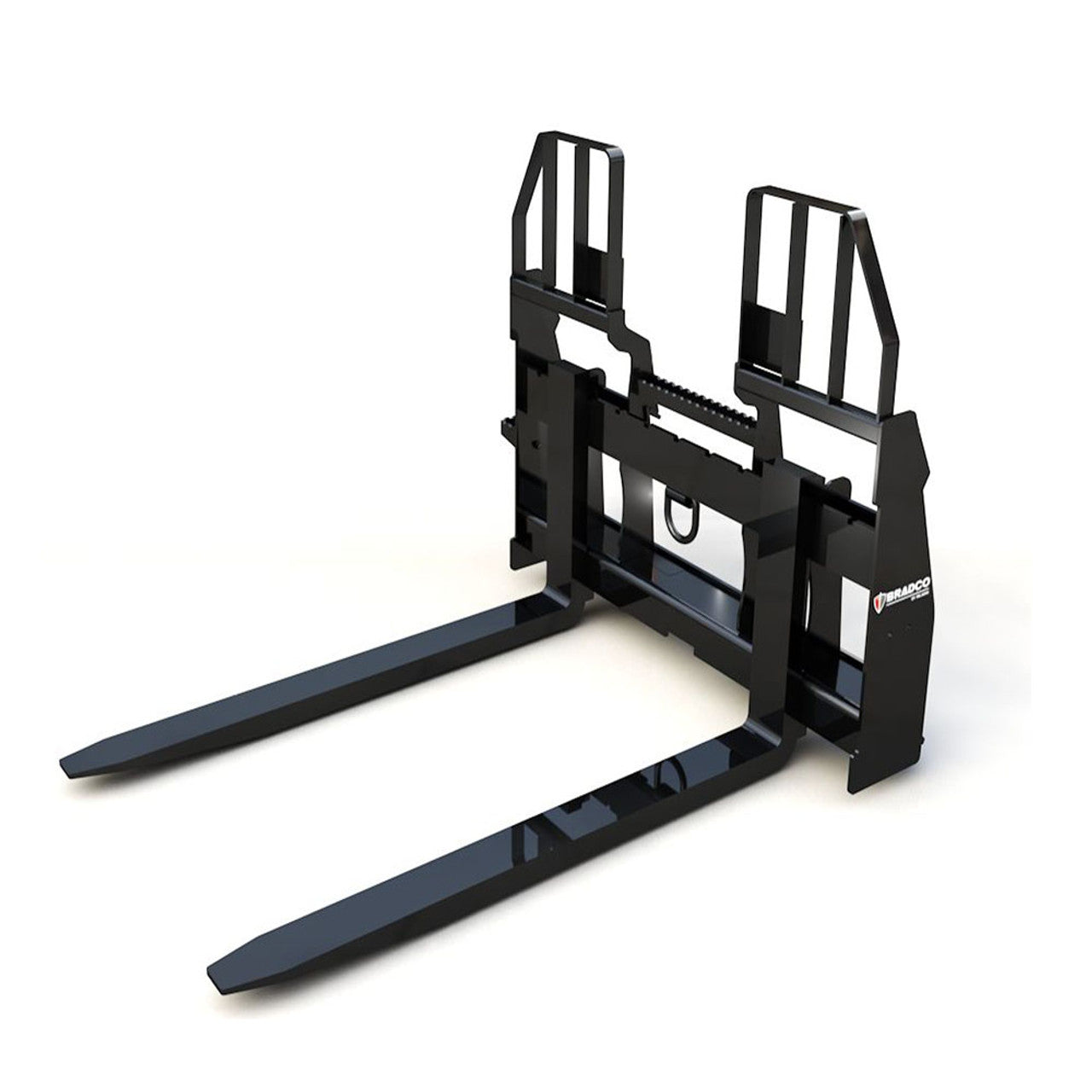 Skid Steer Standard Duty Pallet Fork Attachment | Bradco By Paladin