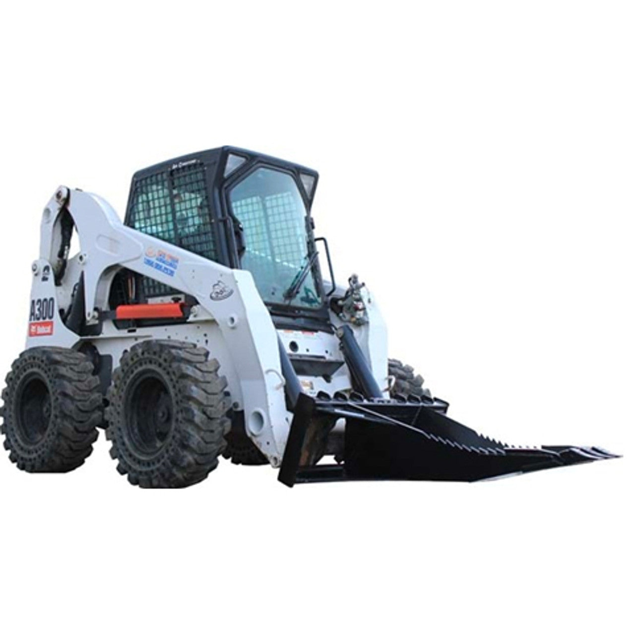 Skid Steer Stump Bucket - Haugen Attachments