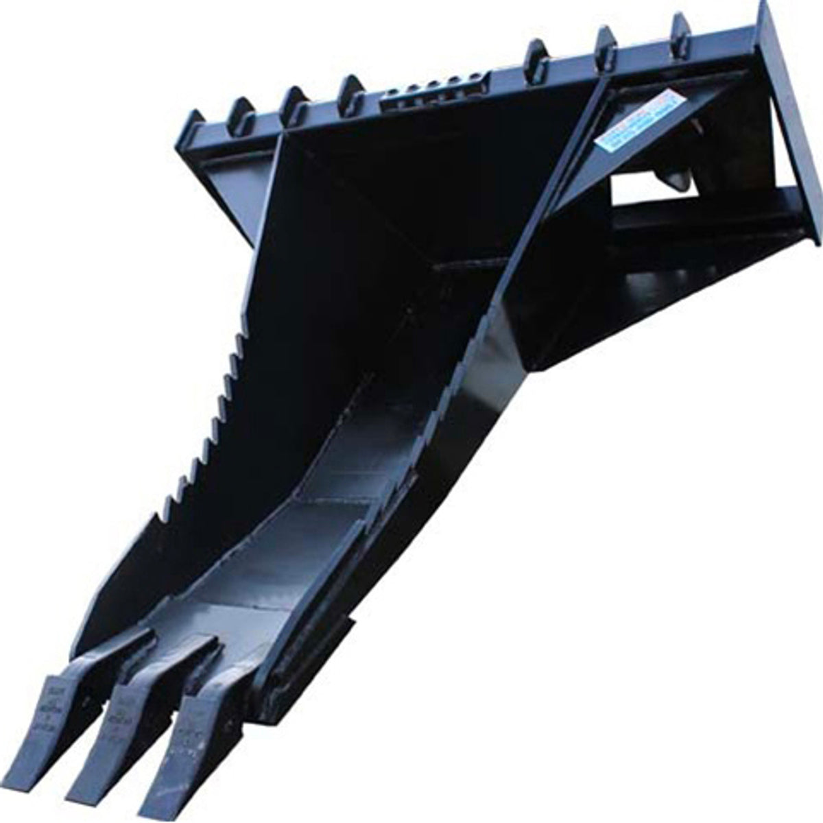 Skid Steer Stump Bucket - Haugen Attachments