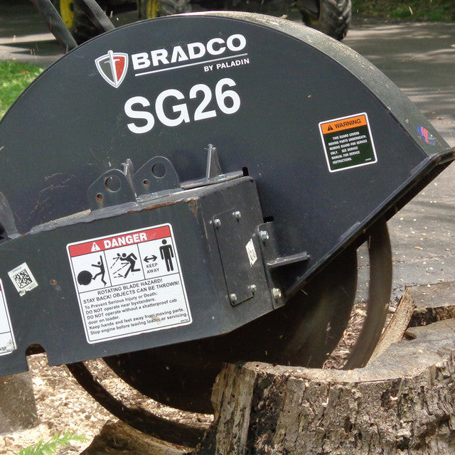 Skid Steer Stump Grinder - (SSL) (CTL) | Bradco By Paladin