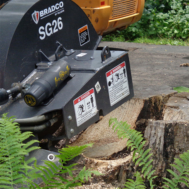 Skid Steer Stump Grinder - (SSL) (CTL) | Bradco By Paladin