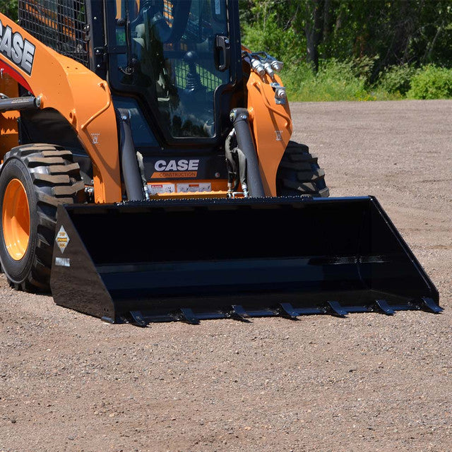 Skid Steer Tough Tooth Bucket - Top Dog Attachments