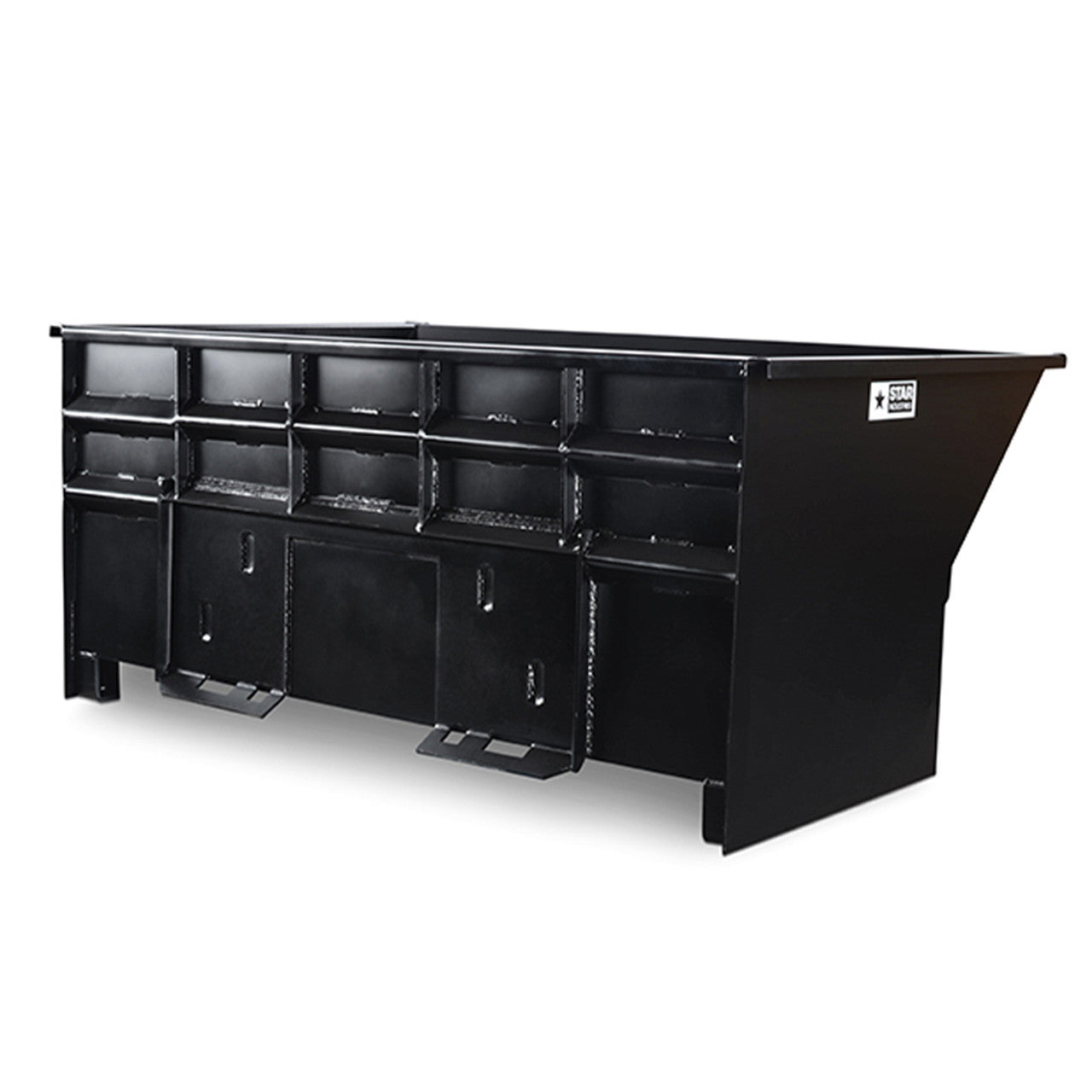 Skid Steer Trash and Waste Hopper - Star Industries